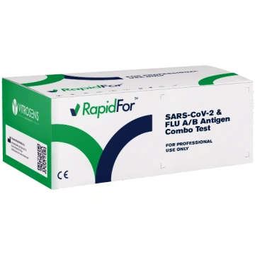 SARS-CoV-2 COVID - 19 FLU A/B Antigen Combo Test K