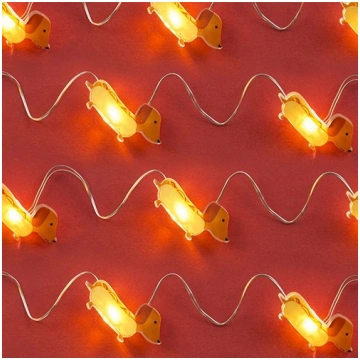 Fizz Creations - Sausage Dog Mini String Lights -