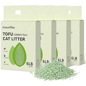 FUKUMARU Tofu Cat Litter 10.8 kg - Clumping Cat Li
