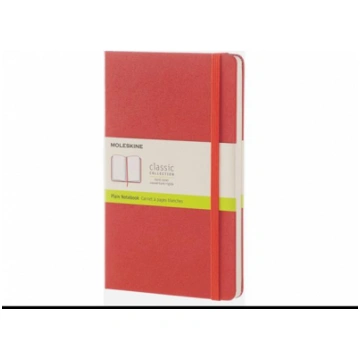 Piezīmju grāmata Moleskine Classic, baltas lapas, 