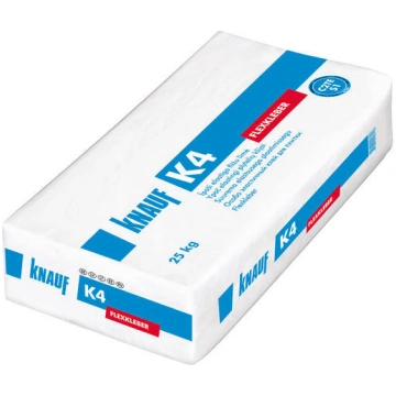 Flīžu līme KNAUF K4 īpaši elastīga 25kg 4750614006
