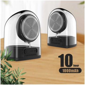 Devia Crystal series TWS speaker with silicon case