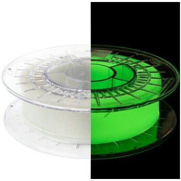 Spectrum PLA Tumsā Spīdošs Dzeltenzaļš Filaments 1
