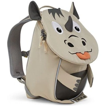 Affenzahn Little Friend Rhino backpack (beige/grey