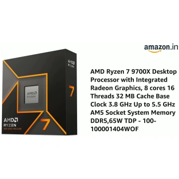 AMD Ryzen 7 9700X, 3.8GHz, Without Fan (00-1000014