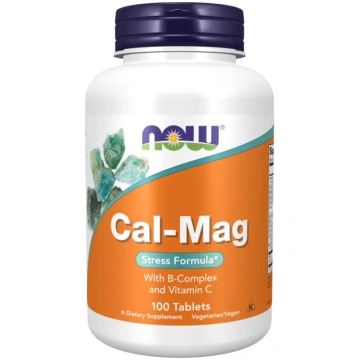 NOW FOODS Cal-Mag - kalcijs un magnijs stresa mazi