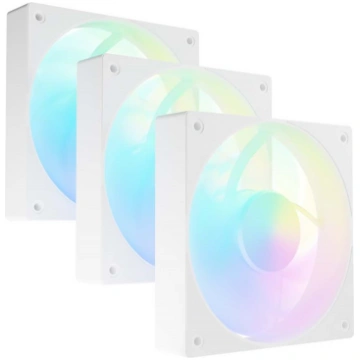 SET OF 3 FANS FURY SAI S12 ARGB PWM WHITE