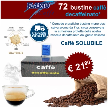 DECAFFEINATO BUSTINE