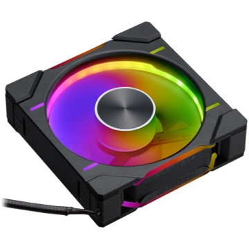 PHANTEKS D30 PWM Reverse Airflow D-RGB - 120mm, bl