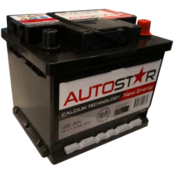 AUTO STAR 12V/45Ah/370A AKB 205x175x175