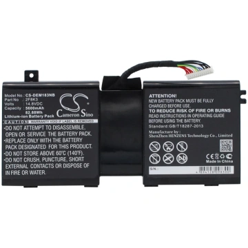 5600mAh for DELL Alienware 17,Alienware 18,Alienwa