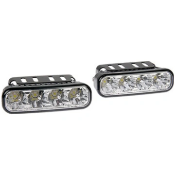 12-24V LED dienas gaismas lukturis, 4x1W LED, 120x