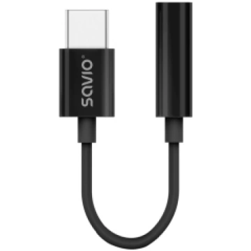 Kabelis Savio USB-C Male - 3,5 mm Female AK-74 | A