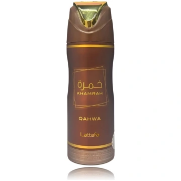 Lattafa Khamrah Qahwa Perfumed Spray izsmidzināms 
