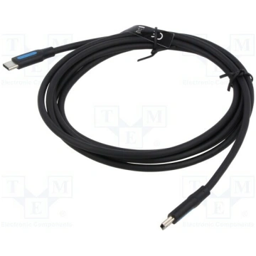 Cable; USB 2.0; USB B mini plug,USB C plug; nickel