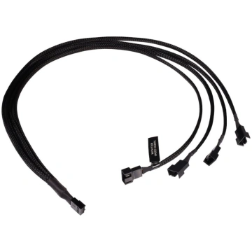 Y-splitter 4-pin to 4x 4-pin PWM 60cm - black ( 42