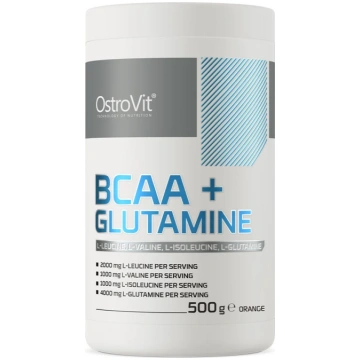 OSTROVIT BCAA + Glutamīns - apelsīnu garša (500 g)