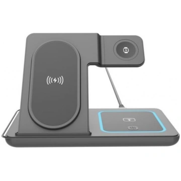 Gembird TA-WPC31A-01-BK 3-in-1 foldable wireless c