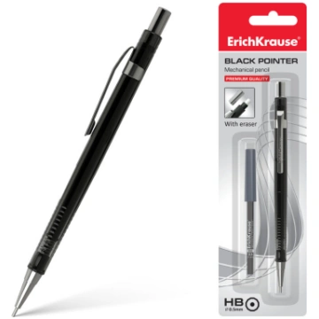 *Mehāniskais zīmulis ErichKrause Black Pointer 0.5