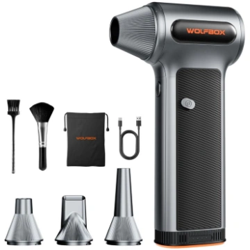Wolfbox Compressed Air Duster Super Power Electric