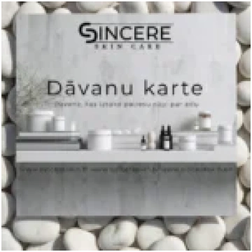 Dāvanu karte - SincereSkin.lv - 50 € SINCERE SKIN