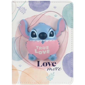 STITCH piezīmju grāmatiņa Squishy 3D, 75248PTR