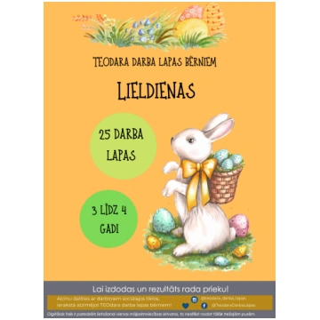 Lieldienas (3-4 gadi) Pirmsskola