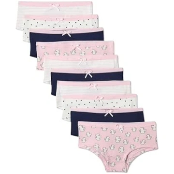 Amazon Essentials Girls Cotton Jersey Hipster Brie