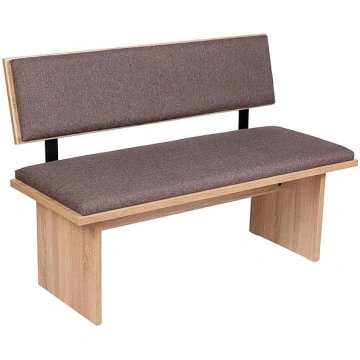 Corner Bench or Kitchen Bench with Backrest 125 x 