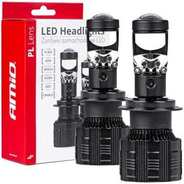 LED Headlights H7/H18 PL Lens Series AMiO-03668