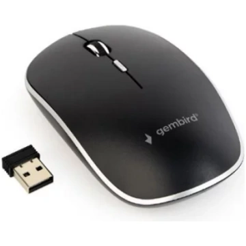 Gembird | Silent Wireless Optical Mouse | MUSW-4BS