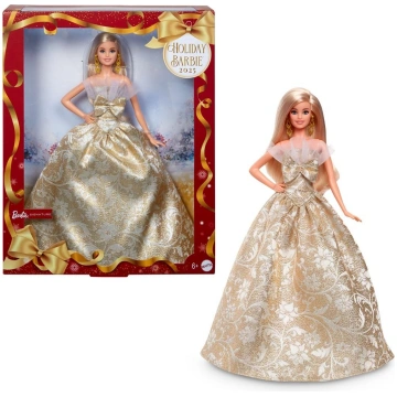 Barbie Signature 2025 Holiday Fashion Doll, Season