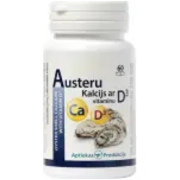 Austeru Kalcijs ar D3 (60 tabletes) - 60 tabletes 
