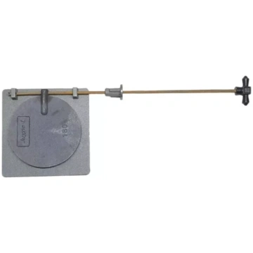 Jugne-L Čuguna šīberis verams d180mm