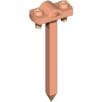 Propster stieples turētājs H=150mm, vara, 1037