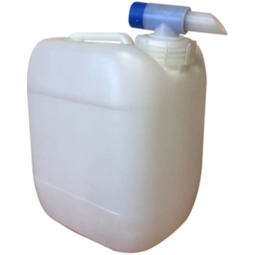 Plastmasas kanna ar krānu 20L balta