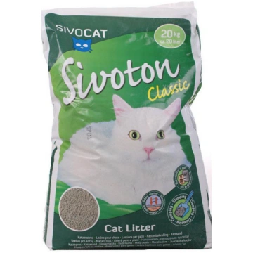 Kaķu smiltis Sivocat Sivoton Classic, organiskās (