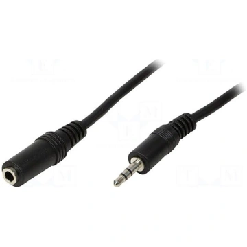 Cable | Jack 3.5mm socket,Jack 3.5mm plug | 5m | b