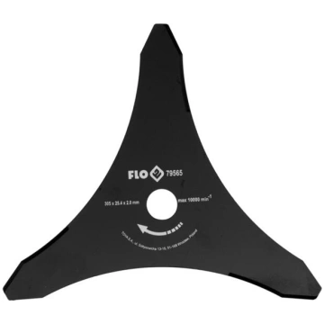 Zāles pļāvēja asmens 3T 2mm/305mm/25,4mm 79565 FLO