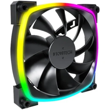 CASE FAN 120MM/AX120 PWM BLACK 3 IN 1 MONTECH