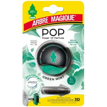 POP Green Mint automašīnas gaisa atsvaidzinātājs v