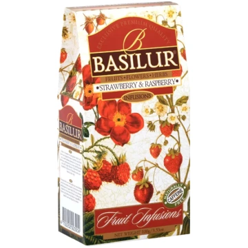 Augļu tēja BASILUR FRUIT INFUSIONS Strawberry & Ra