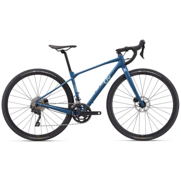 Liv Devote 1 Gravel Road Bike Grayish Blue XS - (1