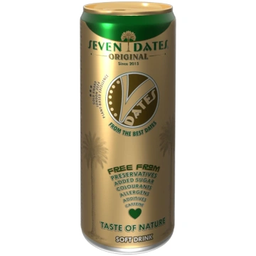 SEVEN DATES Original limonāde, bundžā 250ml
