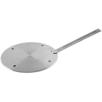 Tērauda indukcijas spilventiņš 24 cm, Adapteris in