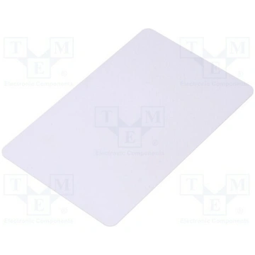 RFID Card; Range: 90mm; 86x54x0.8mm; 13.56MHz; -20
