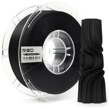 PLA Pro Matte Black High Speed Filament 1.75mm 1kg