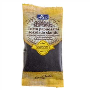 Rotājumi tortēm ALVO šokolādes 50g