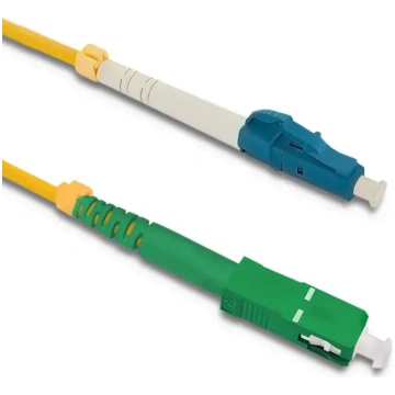 Qoltec Fiber optic patch cord LC/UPC - SC/APC | Si
