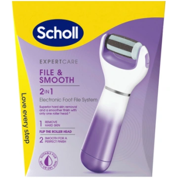SCHOLL File&Smooth 2in1 elektroniska pēdu vīle N1